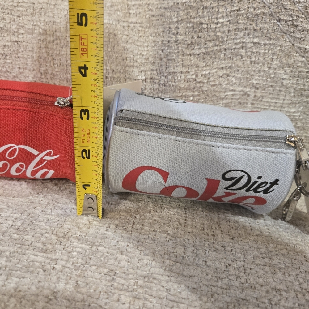 Coca-Cola Red and White Zippered Purses - Picture 3 of 12